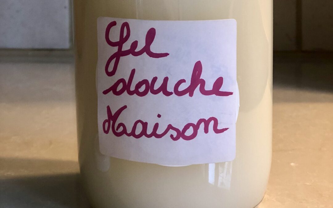 Gel douche maison