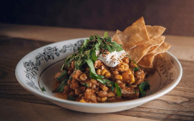 Chili végétarien au tofu et haricots blancs