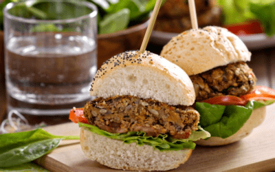 Burgers végétariens aux haricots noirs